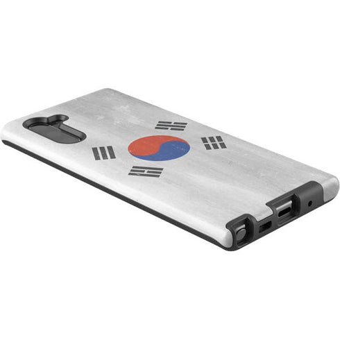 South Korean Flag Distressed Galaxy Note 10 Pro Case